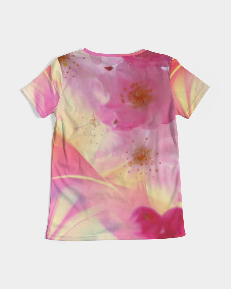 Women's V Neck Shirt-cloth-Digital Rawness