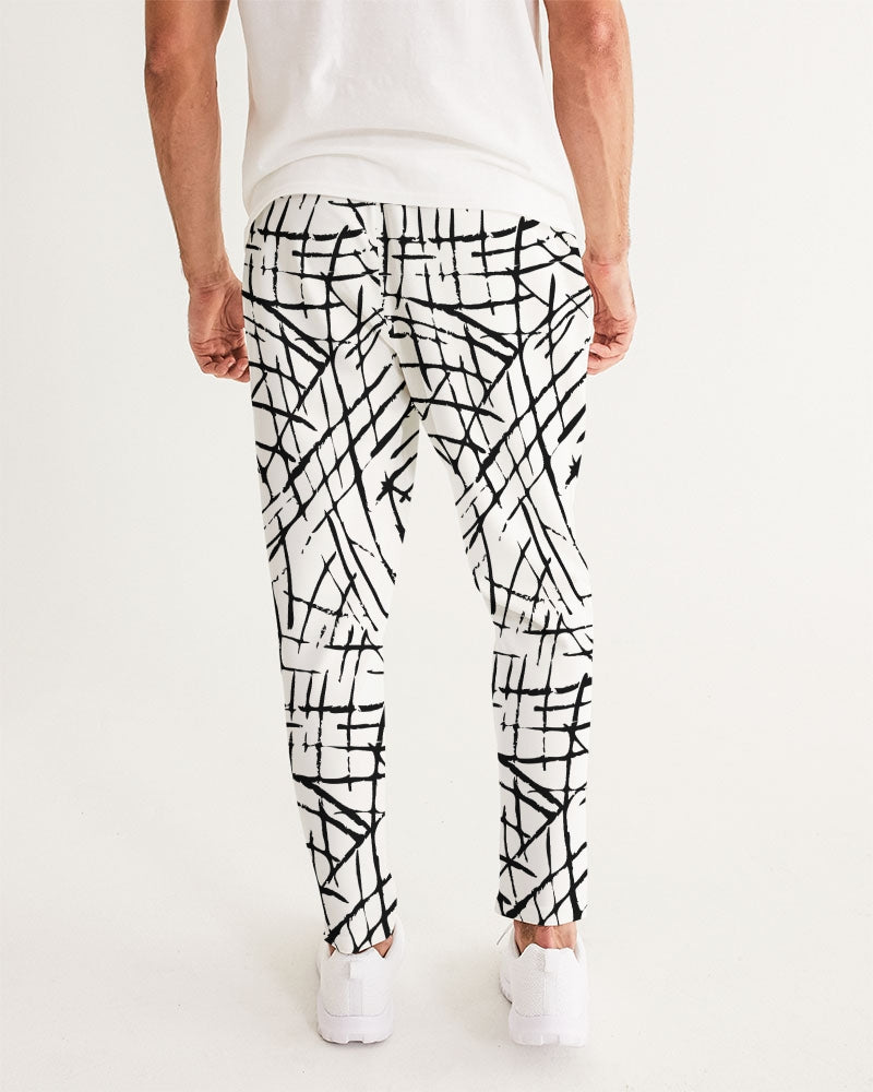 Lines and Pops Men's Joggers-cloth-Digital Rawness