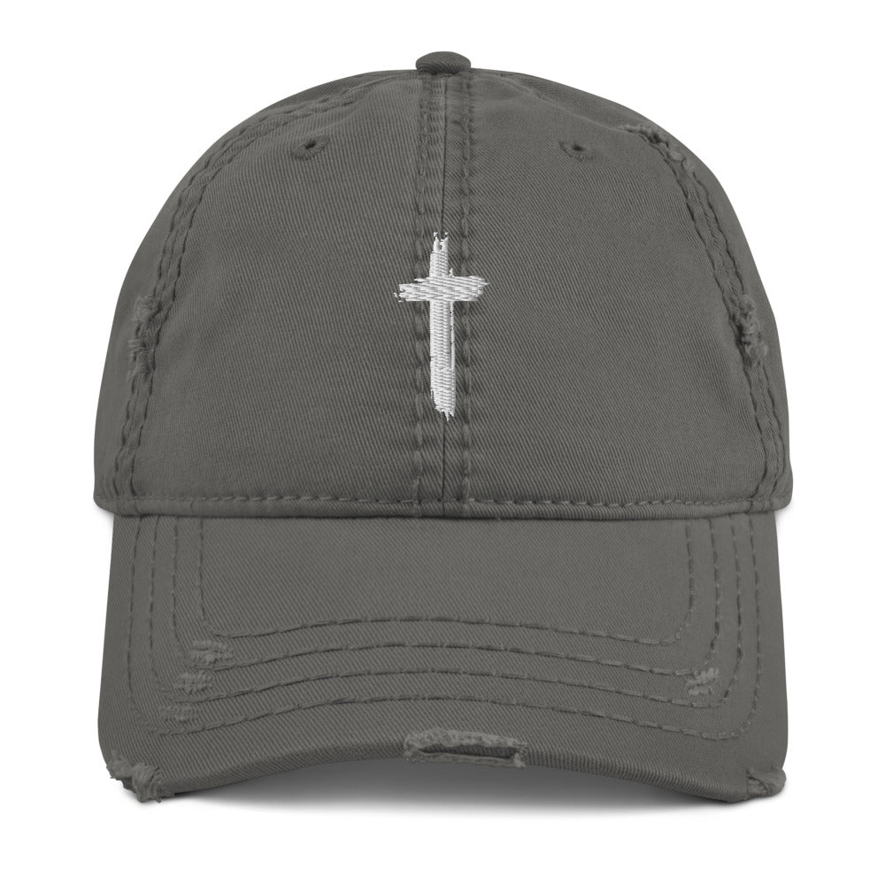 Our Savior Distressed Hat-Christian Cap-Digital Rawness