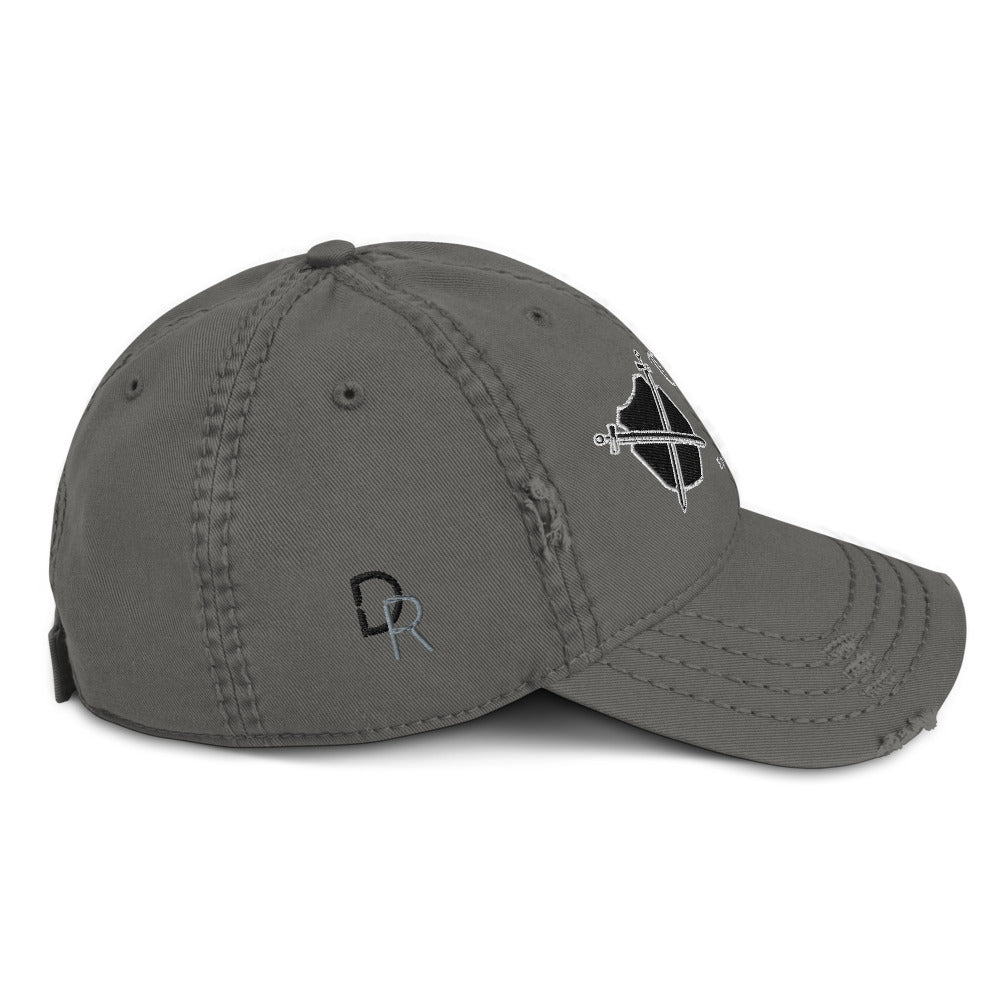 The Armor of GOD Distressed Dad Hat-cap-Digital Rawness