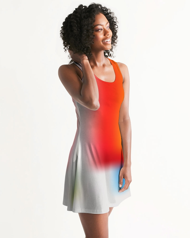 Just A Little Women's Racerback Dress-cloth-Digital Rawness