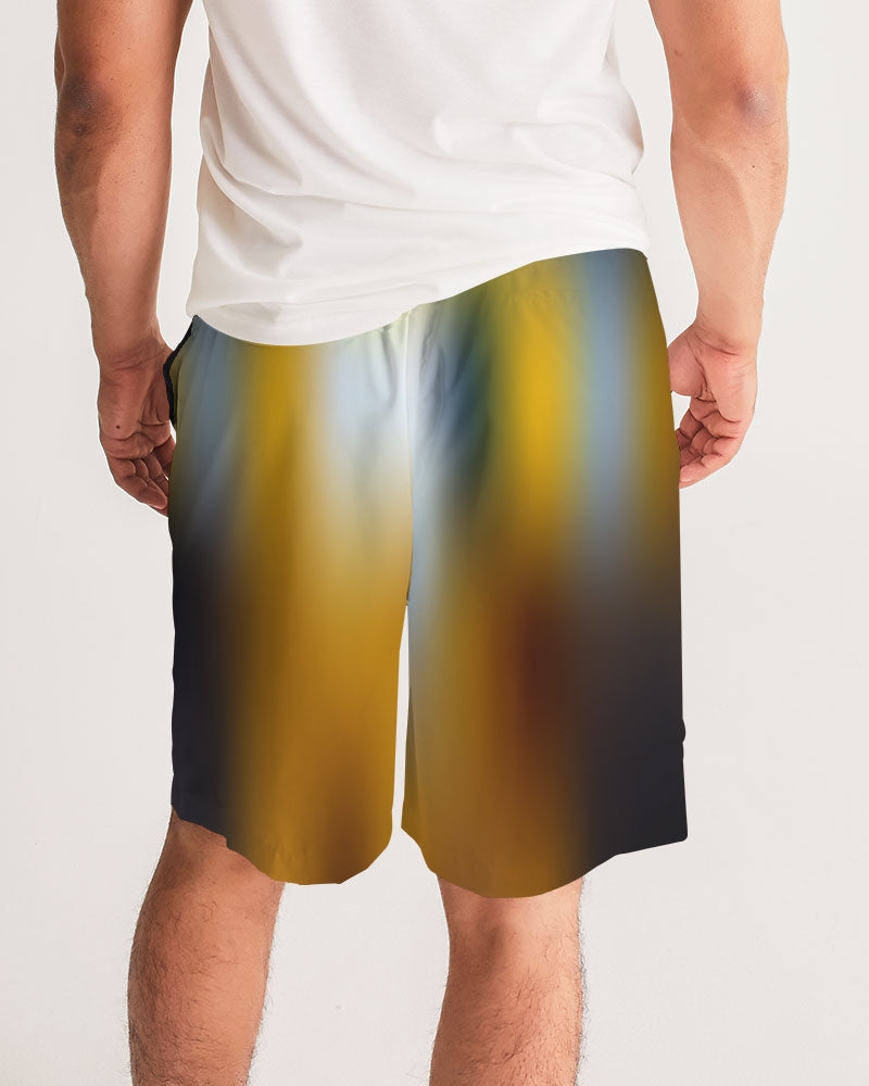 Sun Dust Men's Jogger Shorts-cloth-Digital Rawness