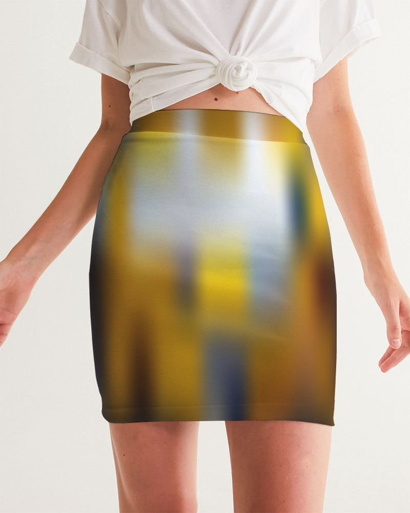 Sun Dust Women's Mini Skirt-cloth-Digital Rawness