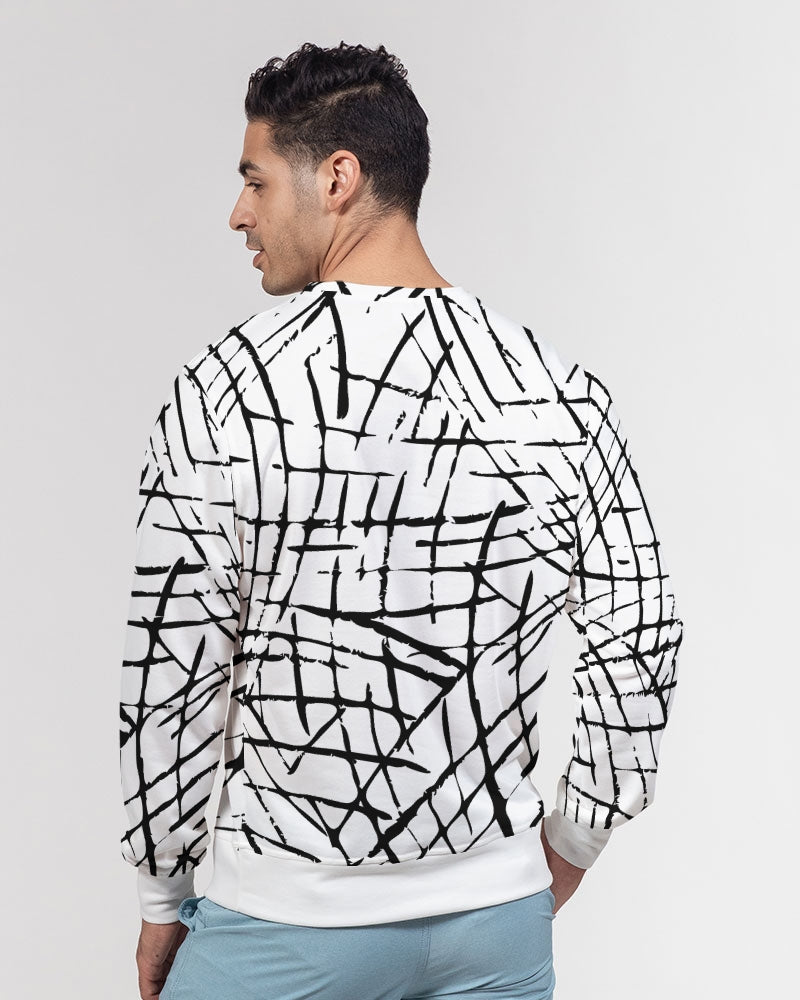 Lines and Pops Men's Sweater-cloth-Digital Rawness