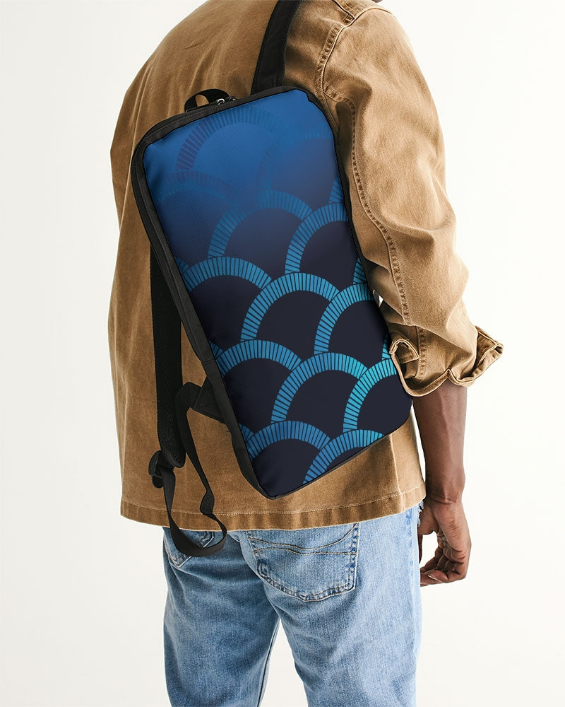 Blue Blues Slim Tech Backpack-accessories-Digital Rawness