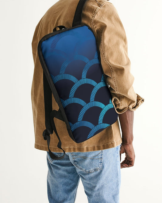 Blue Blues Slim Tech Backpack-accessories-Digital Rawness
