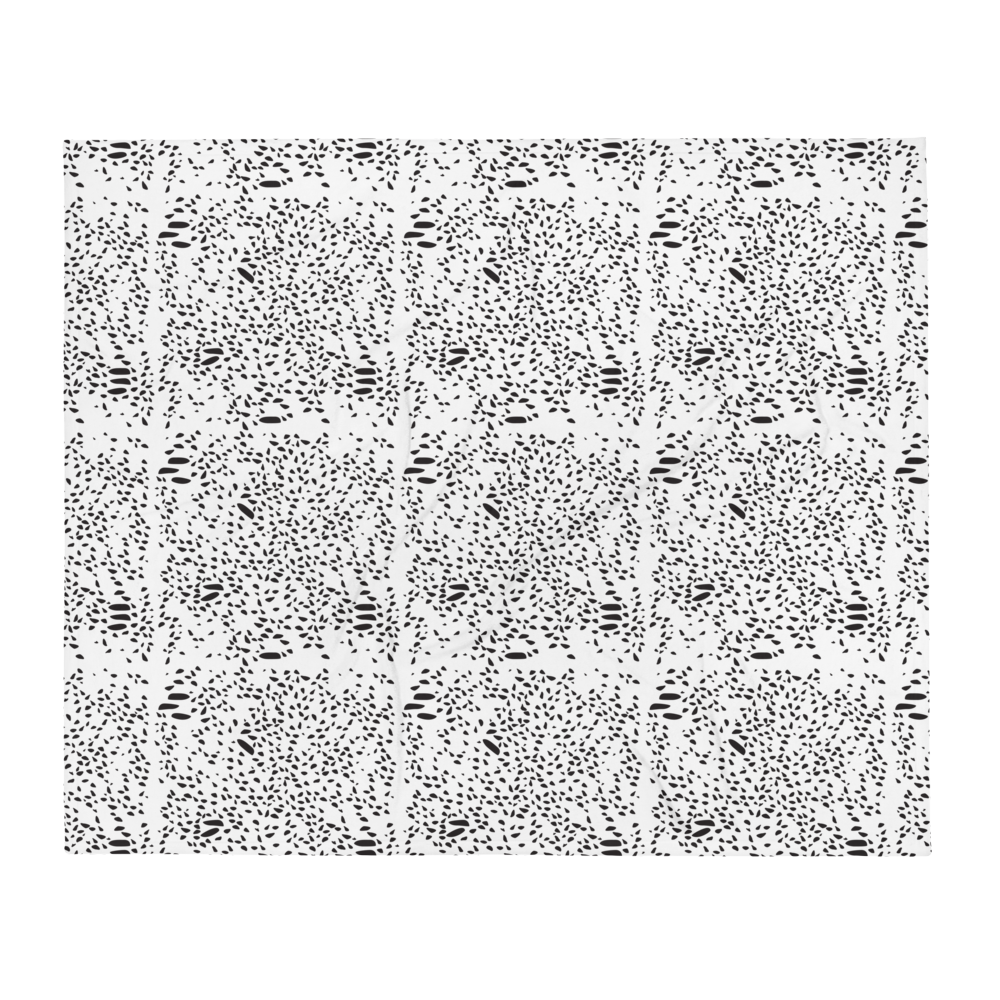Throw Blanket-Digital Rawness