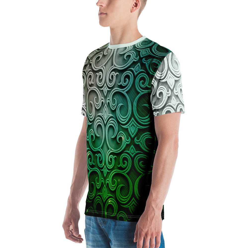Men's Royal Green Flush Shirt-Men Casual-Digital Rawness
