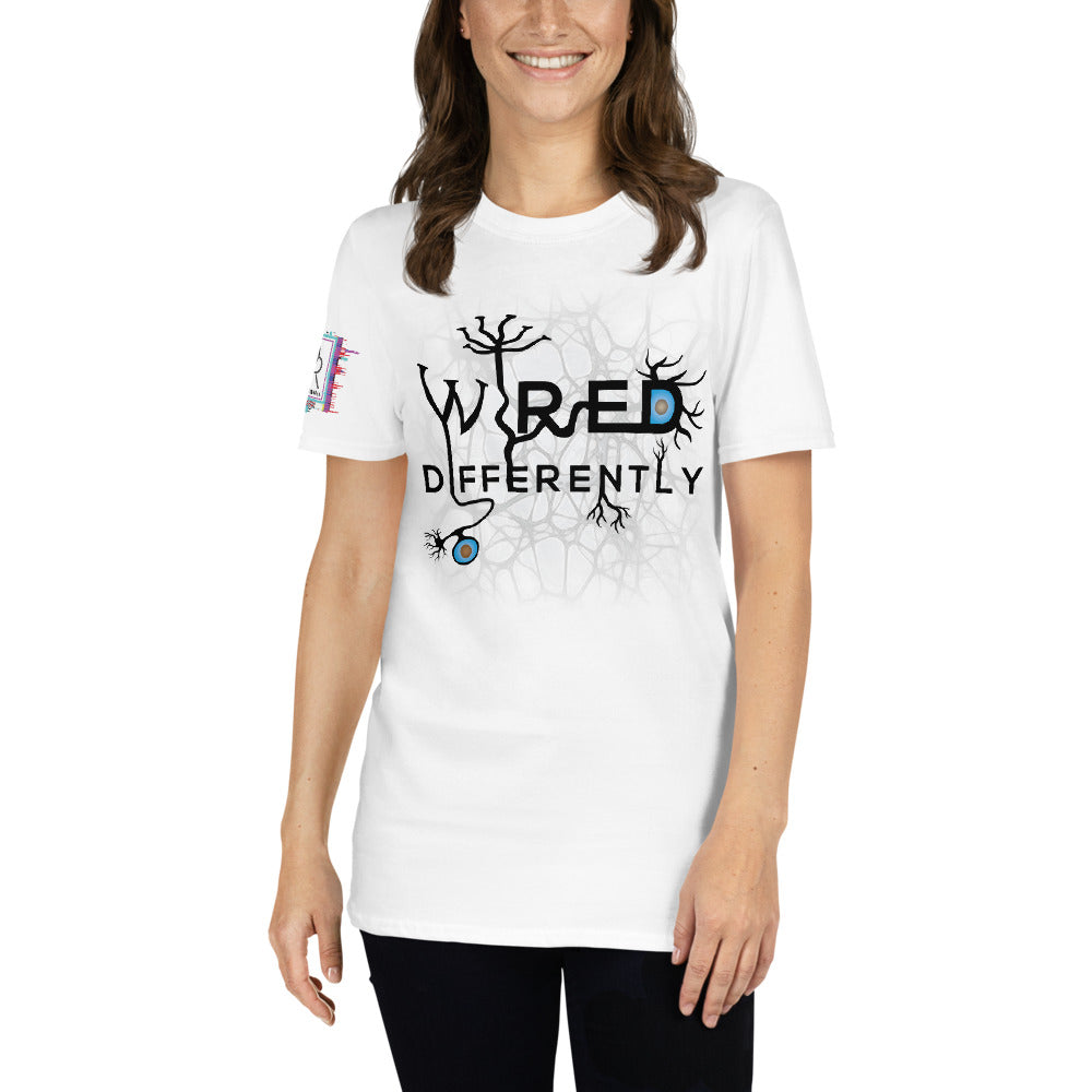 Wired Differently Unisex Graphic T-Shirt-Graphic Tee-Digital Rawness