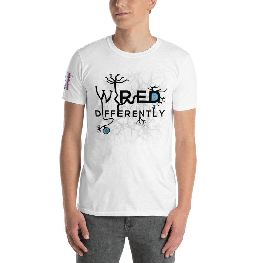 Wired Differently Unisex Graphic T-Shirt-Graphic Tee-Digital Rawness