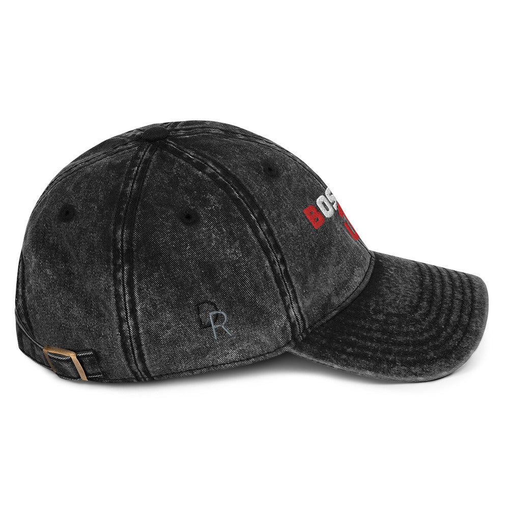 Boss'n Up Vintage Cotton Twill Cap-Hat-Digital Rawness