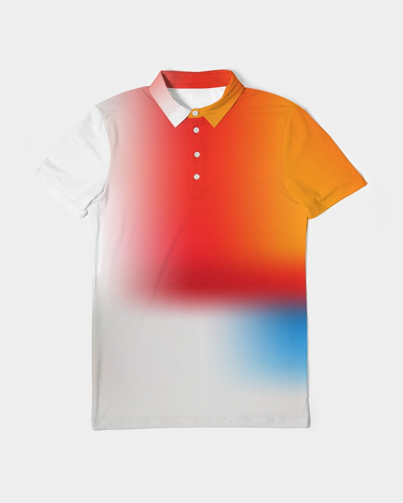 Just A Little Men's Slim Fit Polo-cloth-Digital Rawness