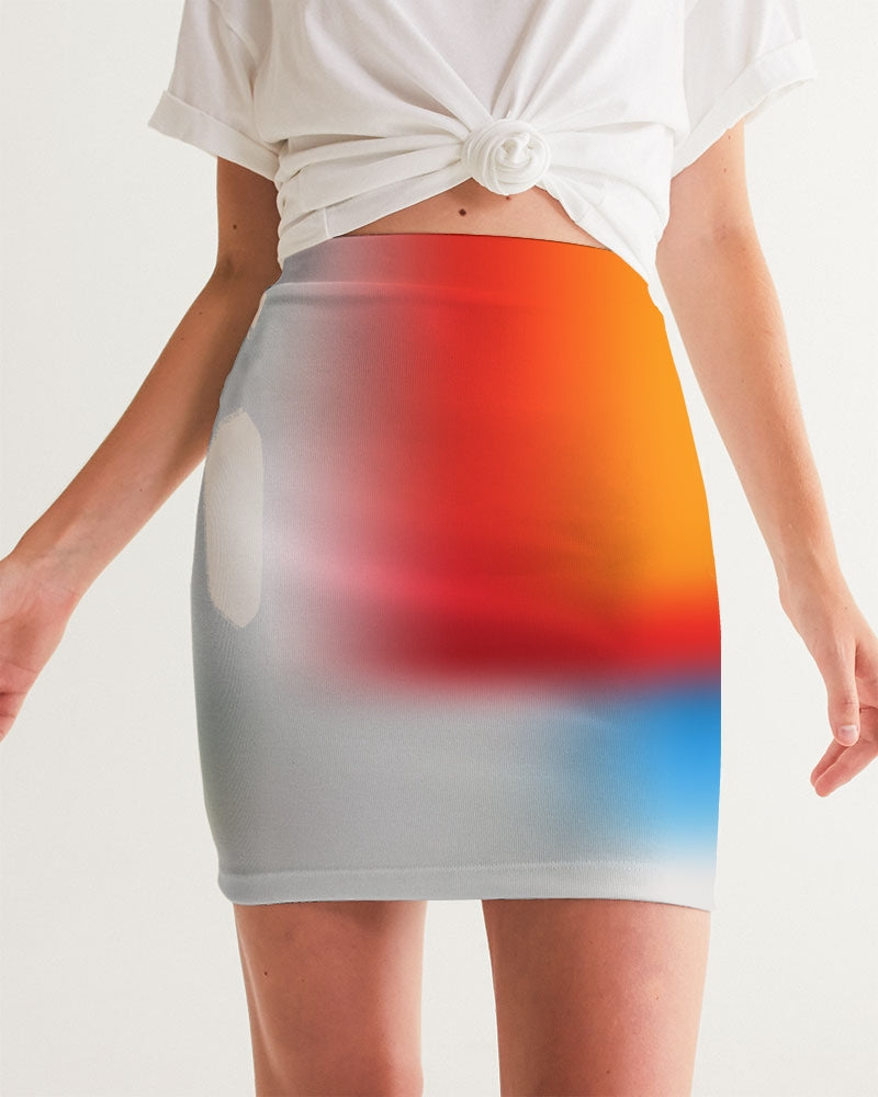 Just A Little Women's Mini Skirt-cloth-Digital Rawness