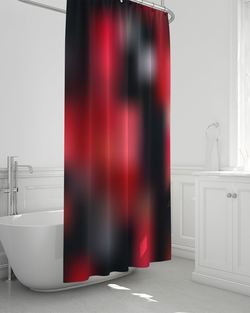 Cherry Bomb Shower Curtain 72"x72"-home goods-Digital Rawness