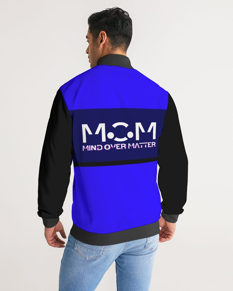 M.O.M Track Jacket Men's Stripe-Sleeve Track Jacket-M.O.M Collection-Digital Rawness