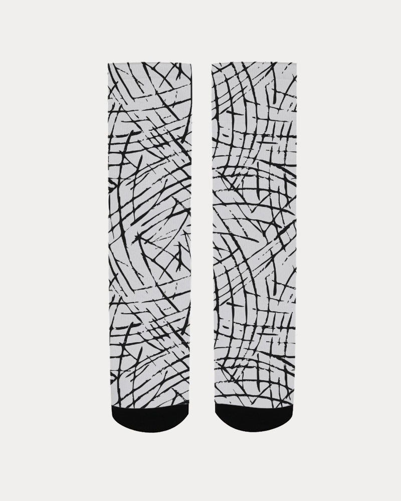 Lines and Pops Women's Socks-accessories2-Digital Rawness