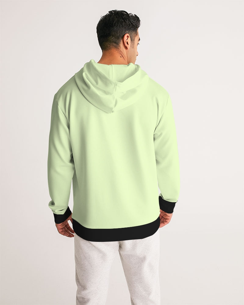 Black Line Pop Men's Hoodie-cloth-Digital Rawness