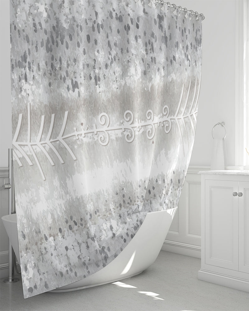 Sandy Storm Shower Curtain 72"x72"-home goods-Digital Rawness