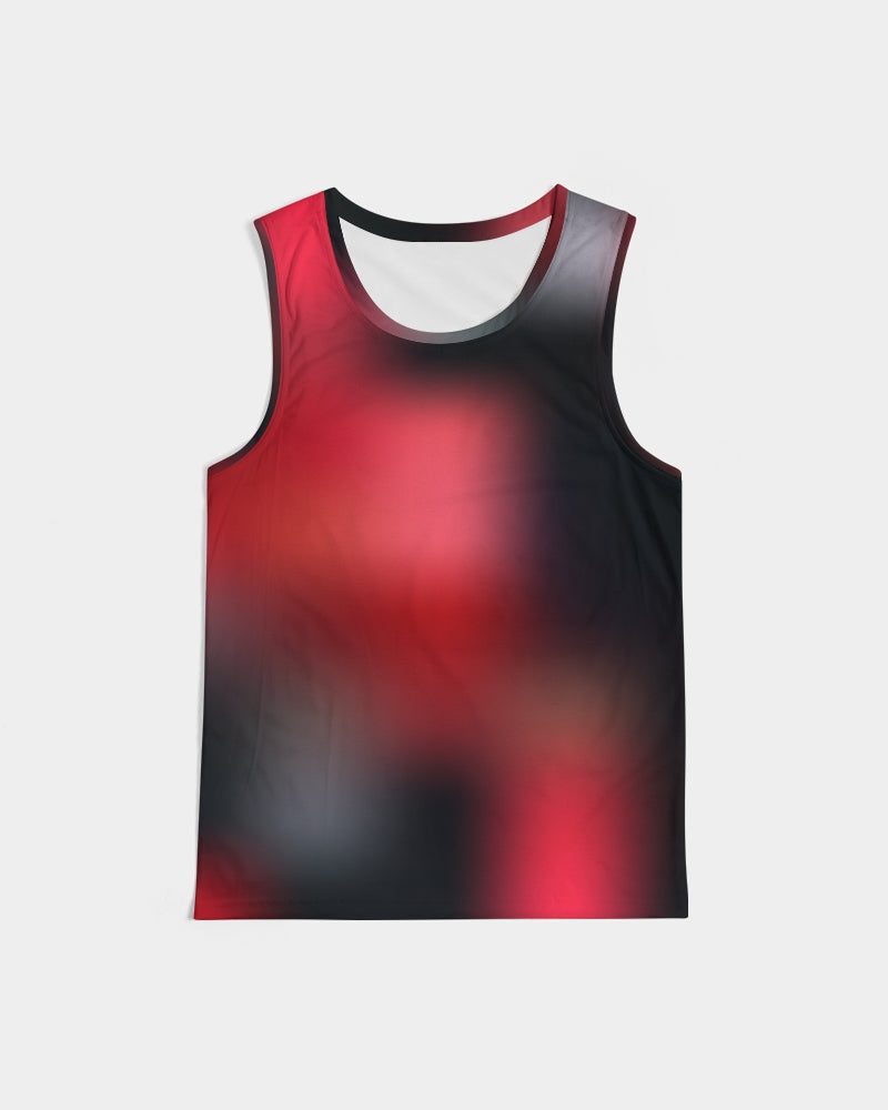 Red Men's Tank Shirt - Digital Rawness