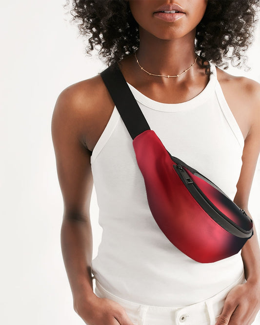 red Fanny Pack Bag-accessories-Digital Rawness