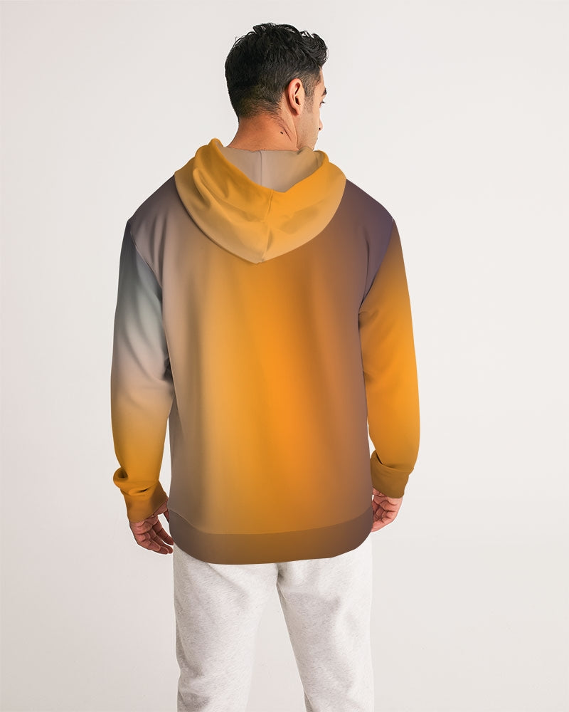 Smokey Orange Men's Hoodie-cloth-Digital Rawness