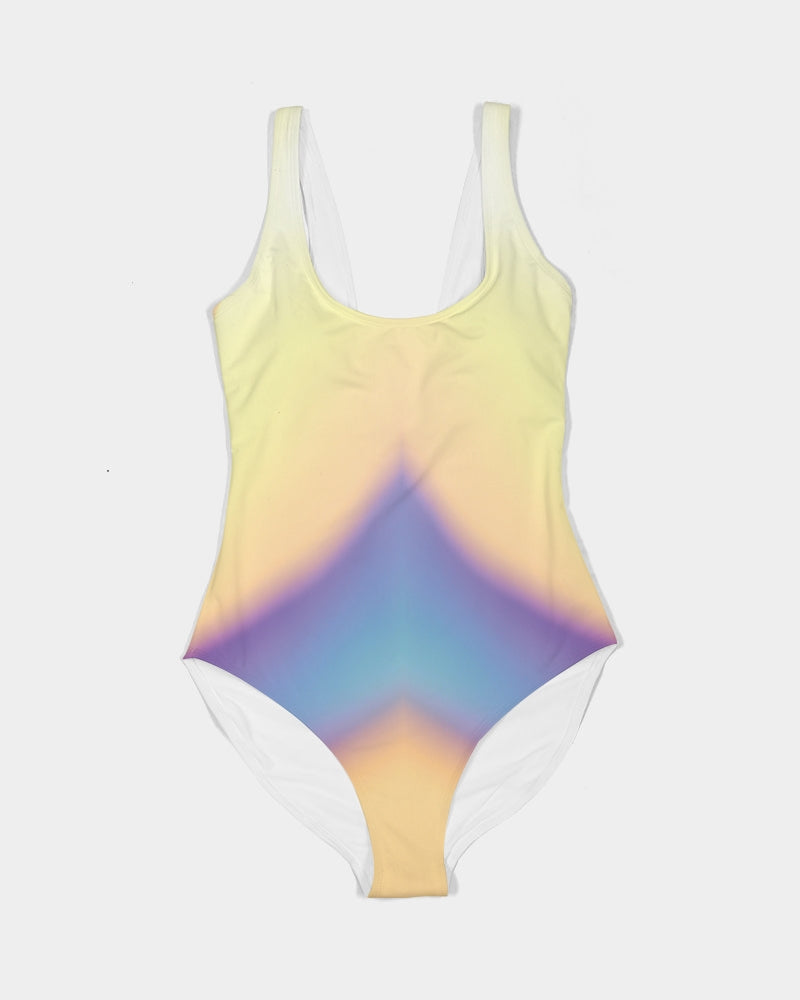 Beam of Light Shade Women's One-Piece Swimsuit-cloth-Digital Rawness