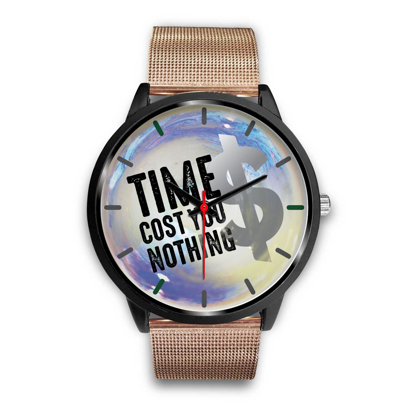 Time Cost You Nothing Black Watch Options-Black Watch-Digital Rawness