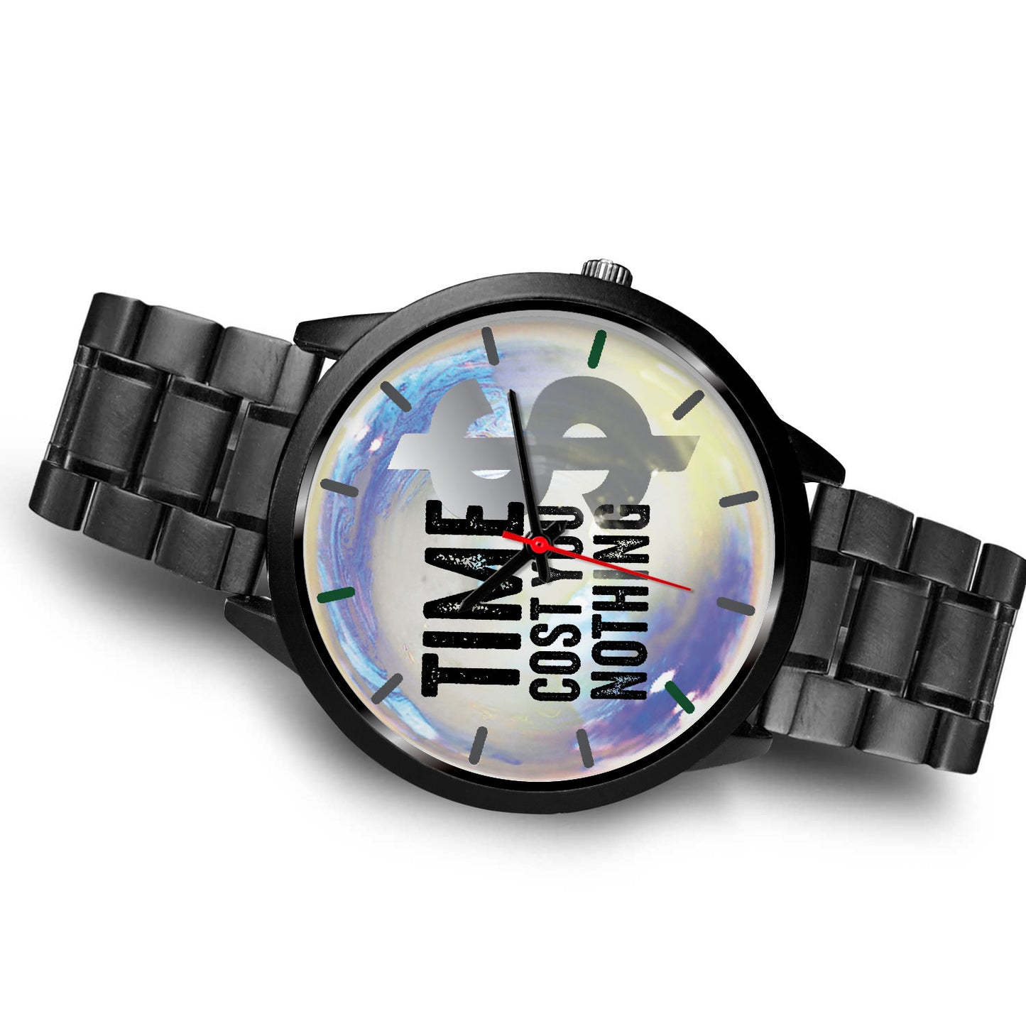 Time Cost You Nothing Black Watch Options-Black Watch-Digital Rawness