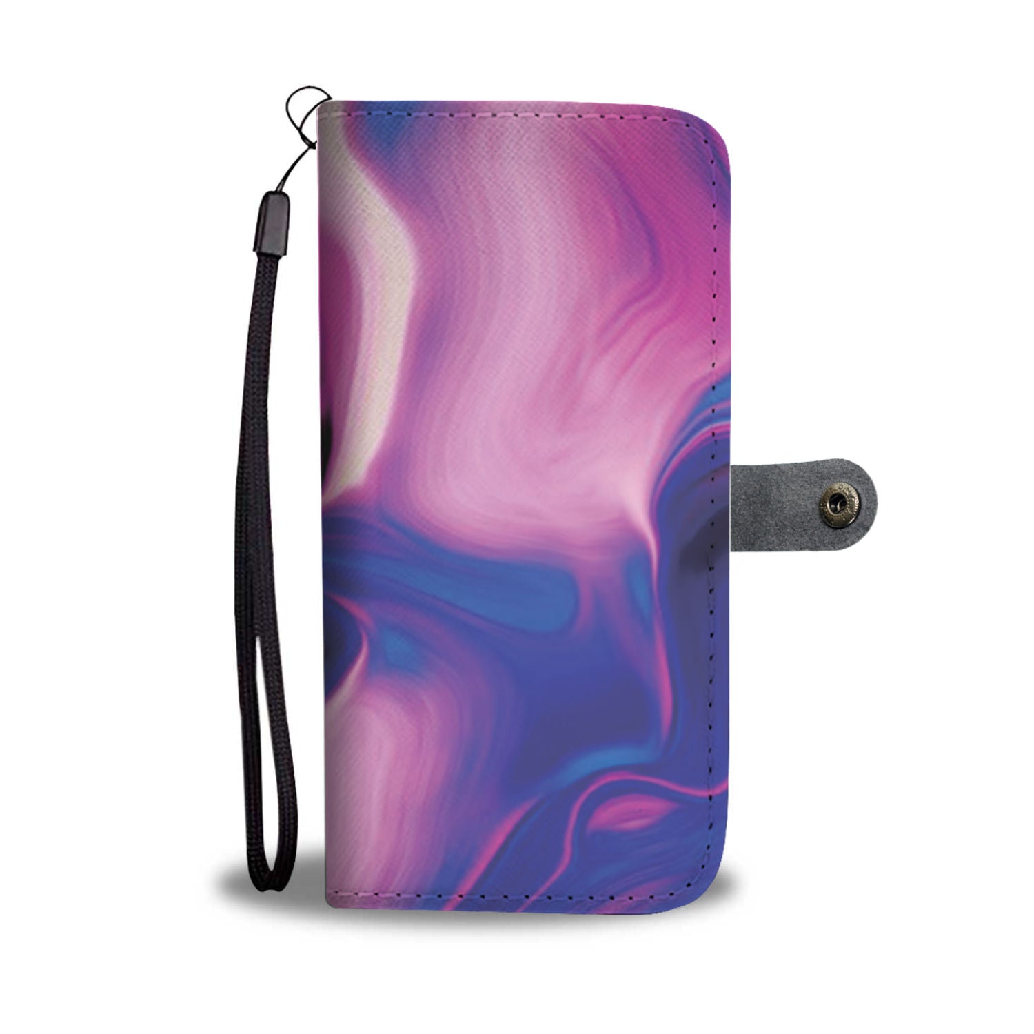 Purple Lava Flip Wallet Case-Wallet Case-Digital Rawness