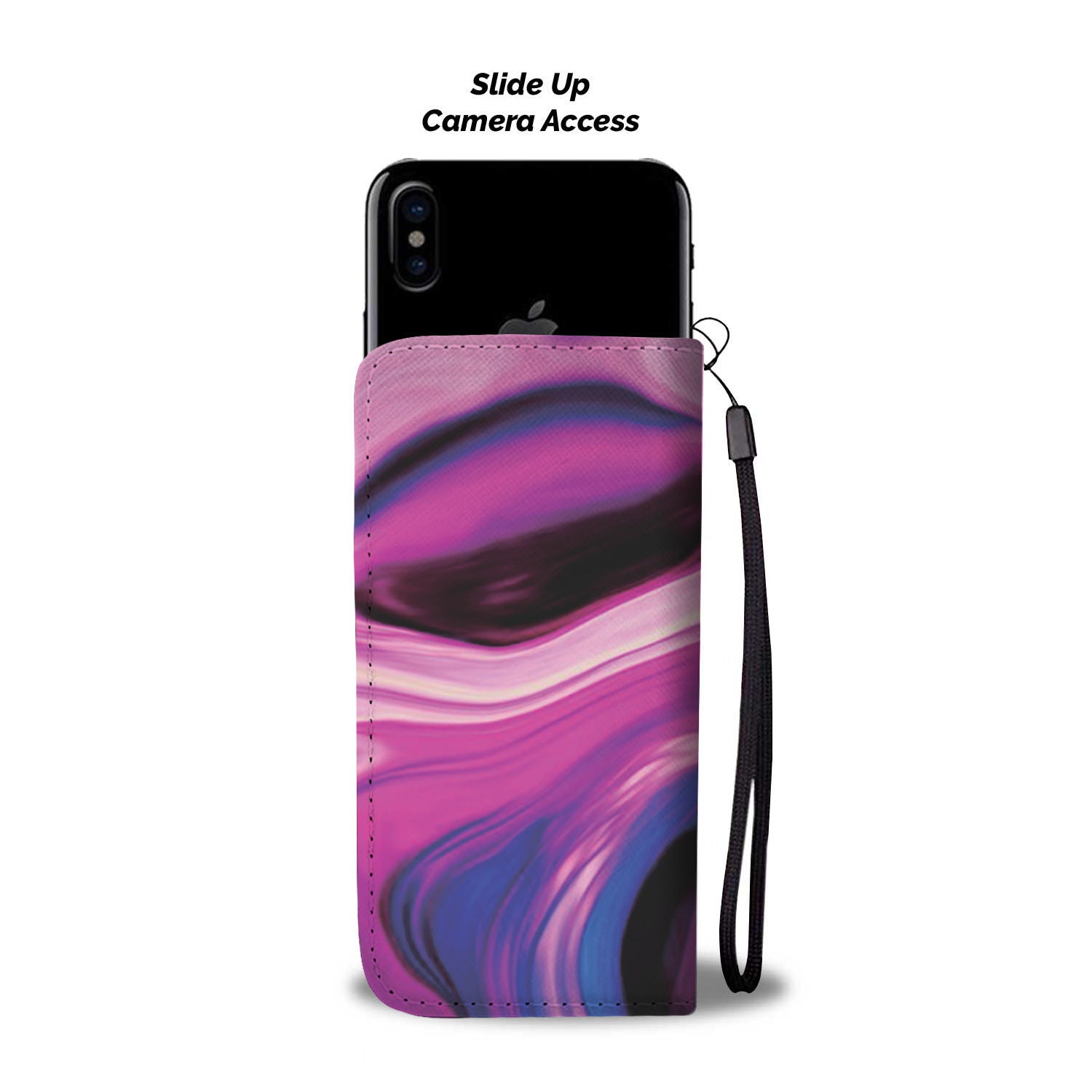 Purple Lava Wallet Case-Wallet Case-Digital Rawness