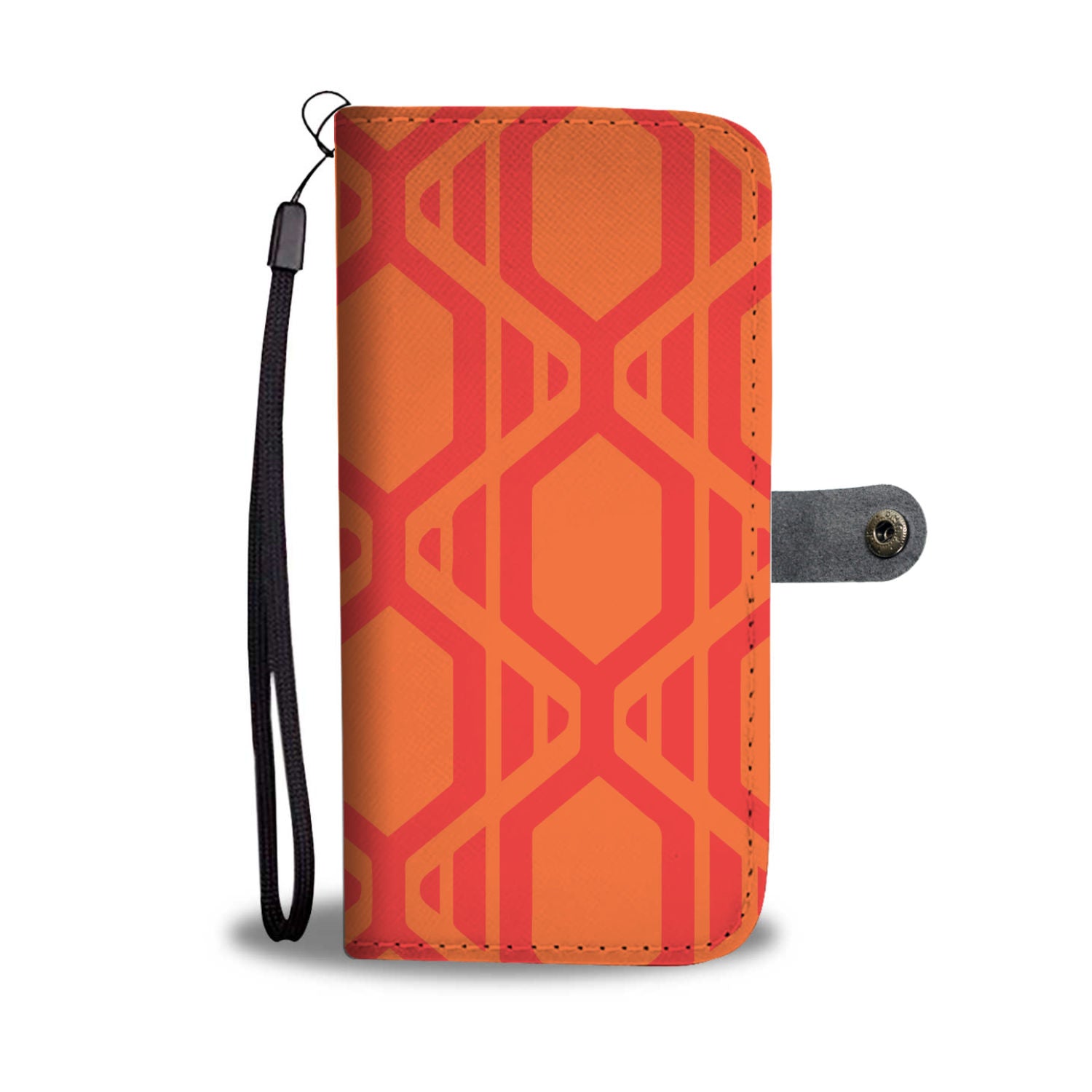 Brunt Orange Wallet Case-Wallet Case-Digital Rawness