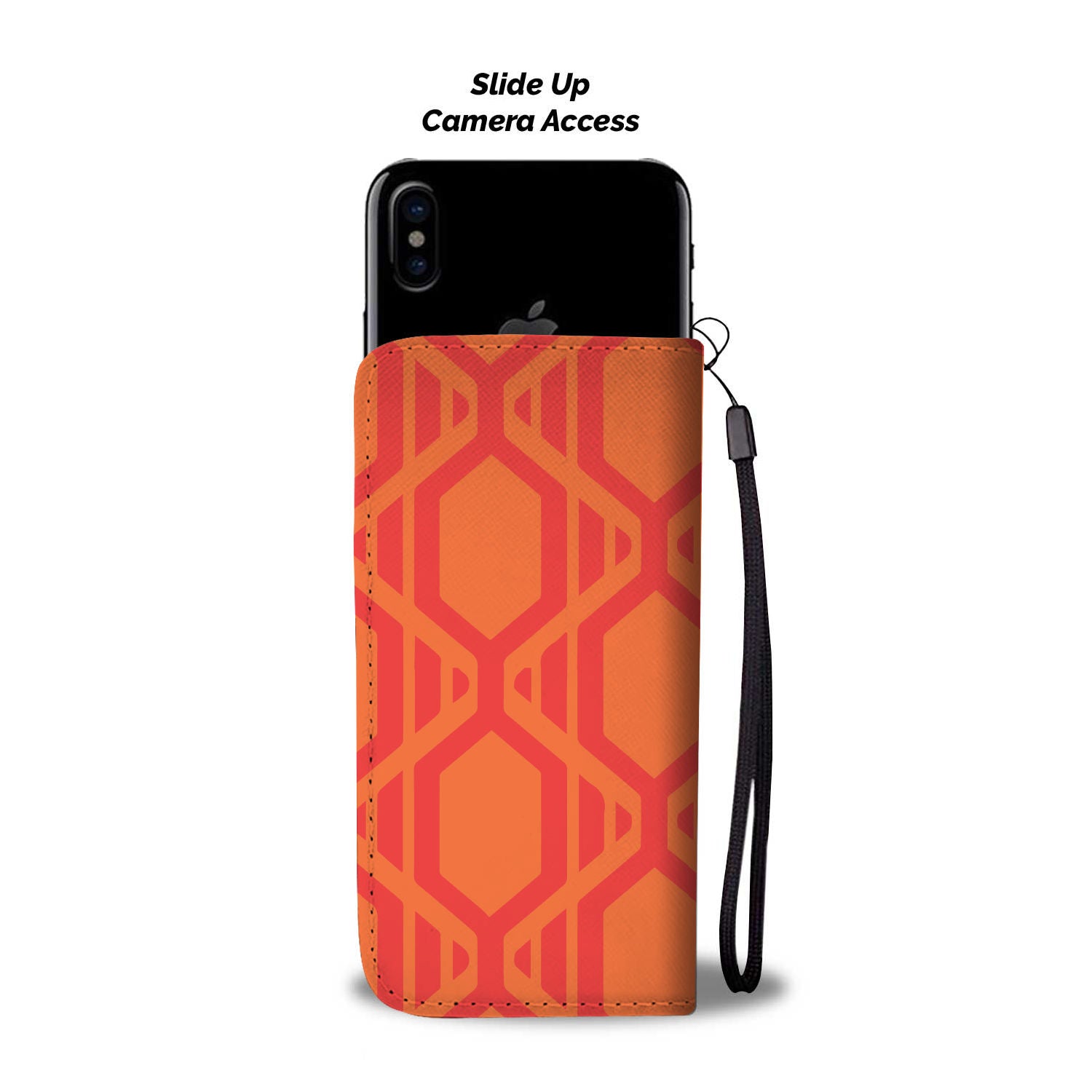 Brunt Orange Wallet Case-Wallet Case-Digital Rawness