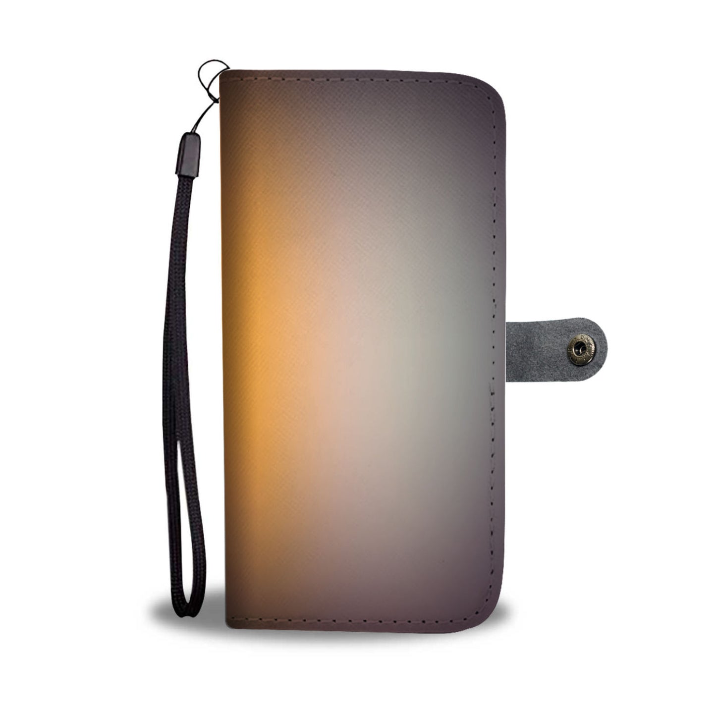 Orange Wallet Case-Digital Rawness