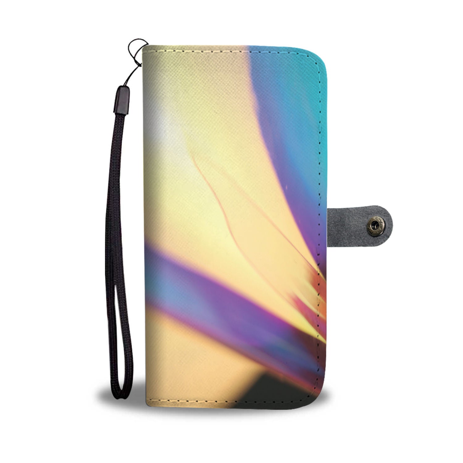 BLUE AND TANNED Wallet Case-Wallet Case-Digital Rawness