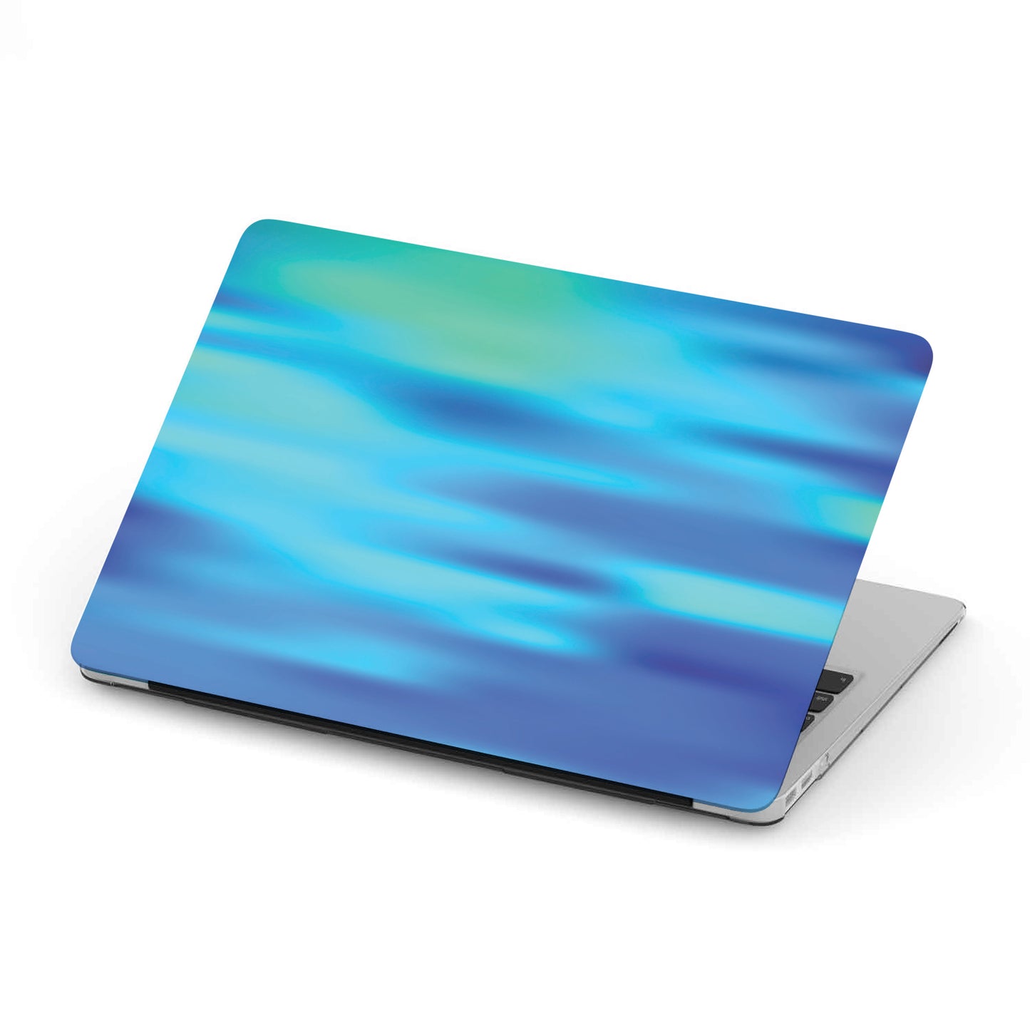 Ocean Shore Blues Hardshell Macbook Case-MacBook Case-Digital Rawness