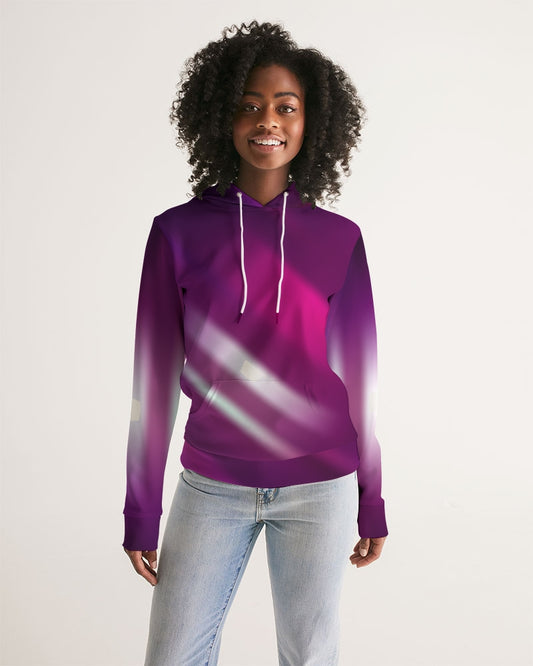 Purple Women's Hoodie-cloth-Digital Rawness