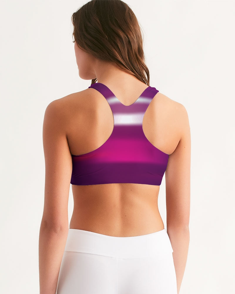 Purple RaVe Women's Seamless Sports Bra-cloth-Digital Rawness