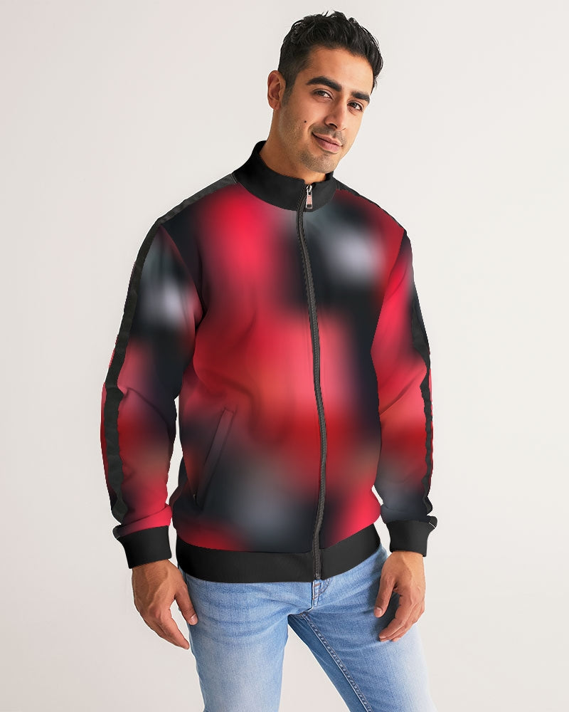 Cherry Bomb Men's Stripe-Sleeve Track Jacket-cloth-Digital Rawness
