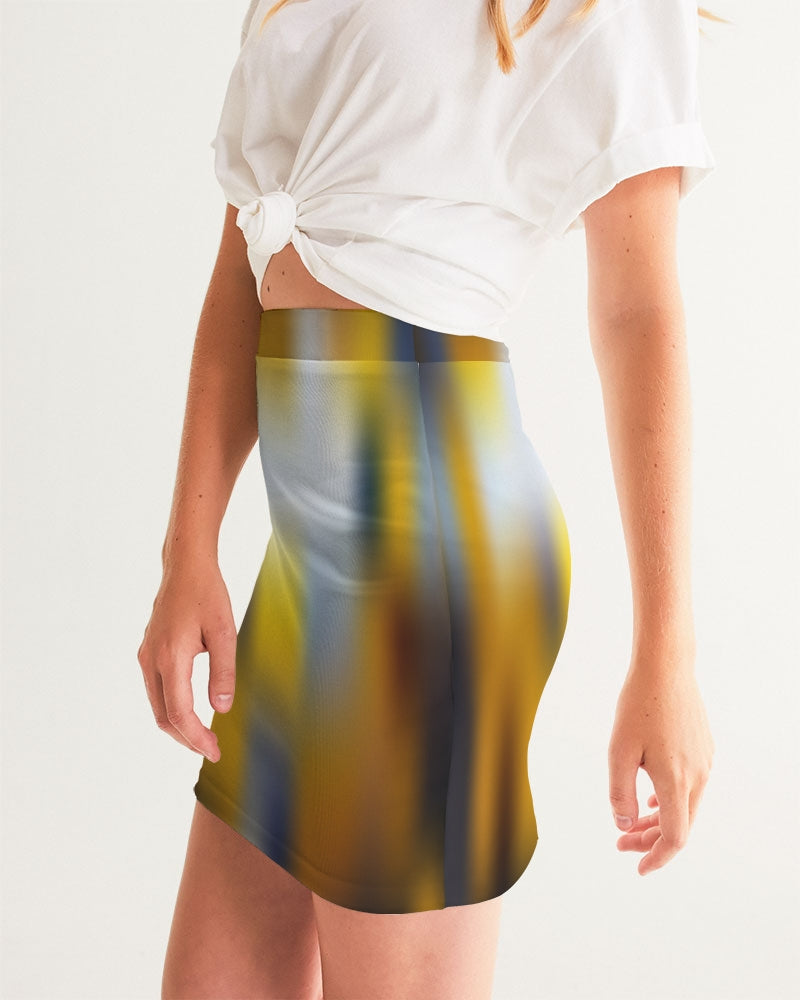 Sun Dust Women's Mini Skirt-cloth-Digital Rawness