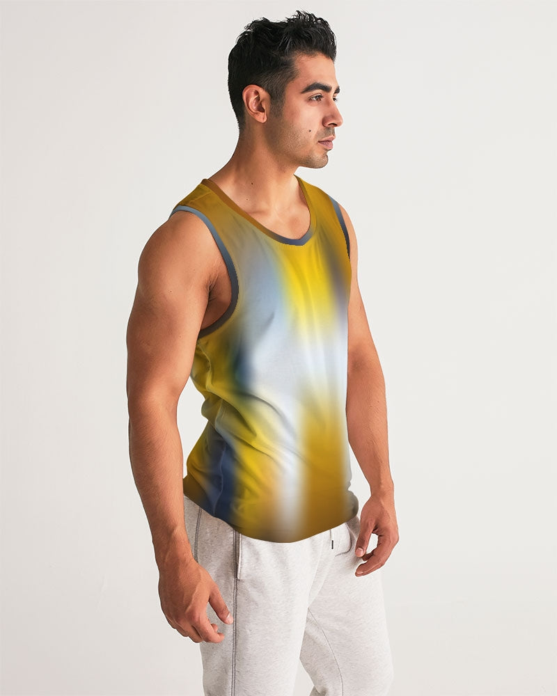 Sun Dust Men's Tank Shirt-Digital Rawness