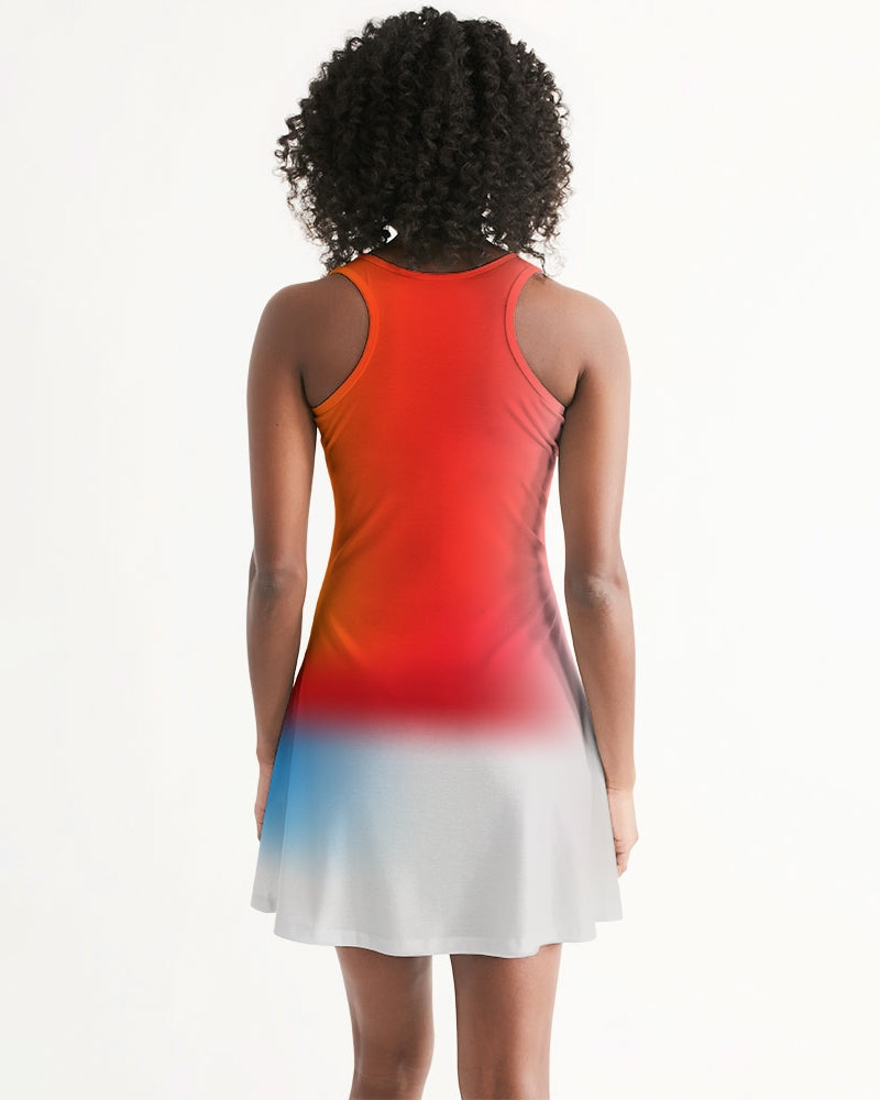 Just A Little Women's Racerback Dress-cloth-Digital Rawness