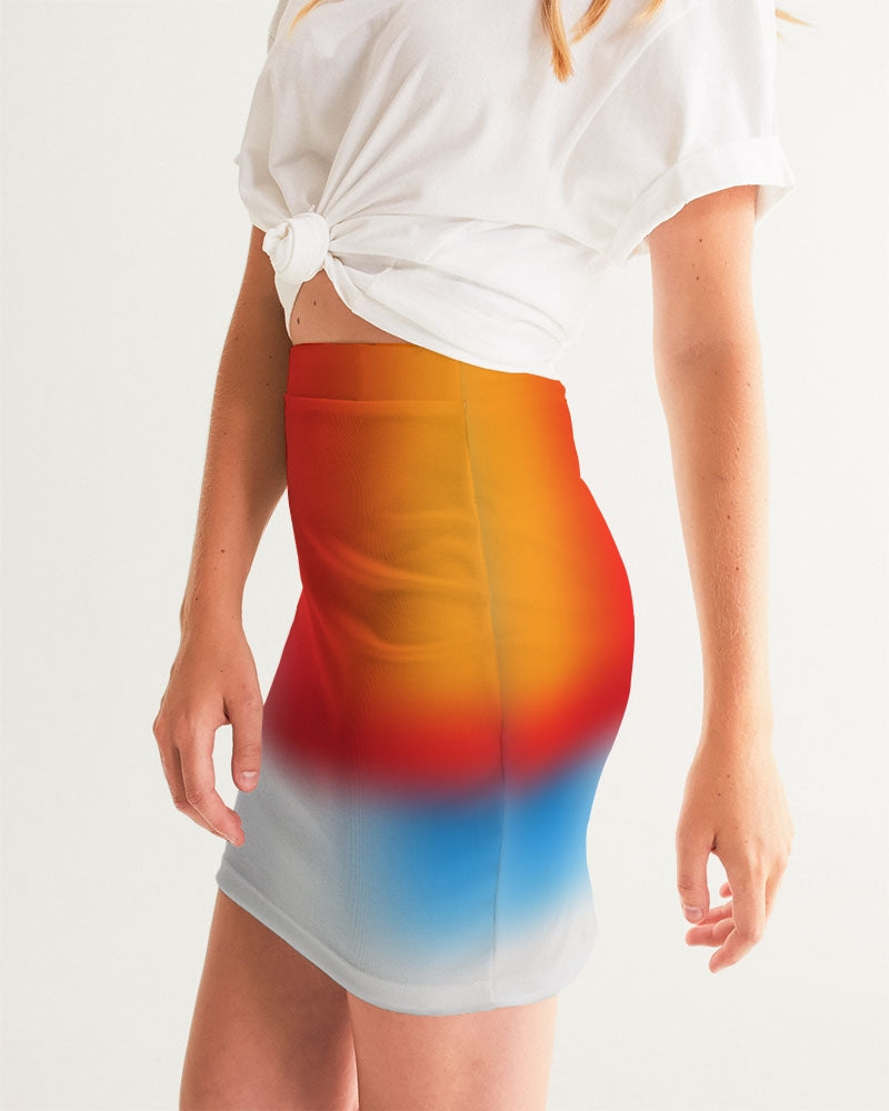 Just A Little Women's Mini Skirt-cloth-Digital Rawness