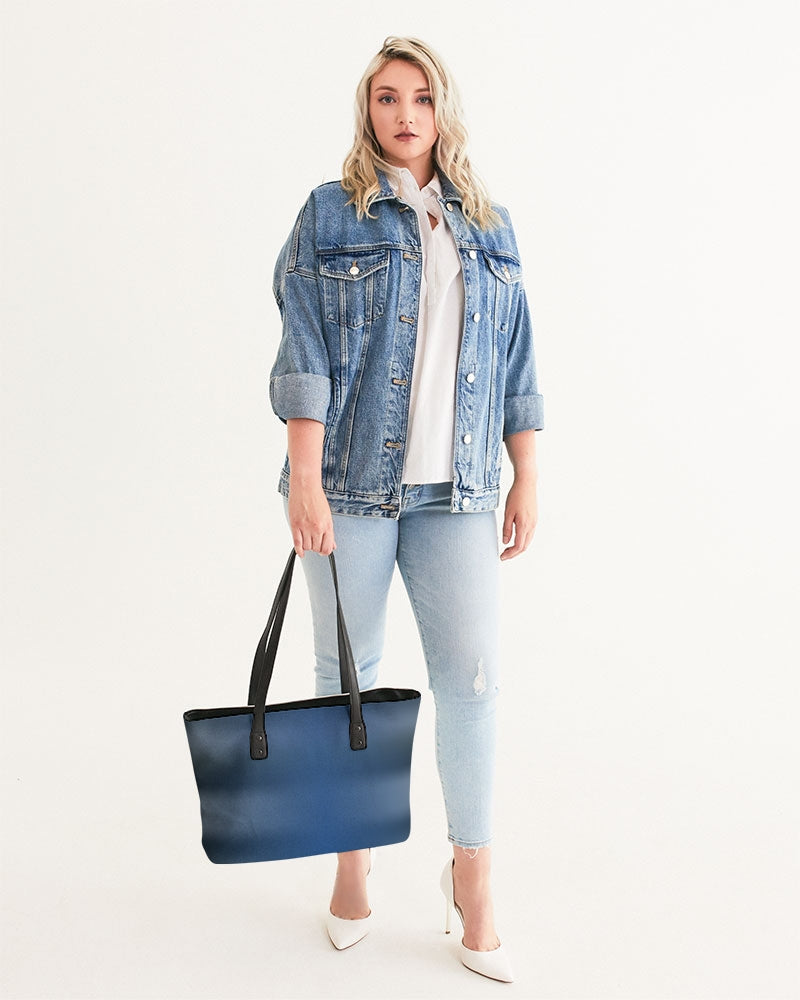 Blue Tote Bag-accessories-Digital Rawness