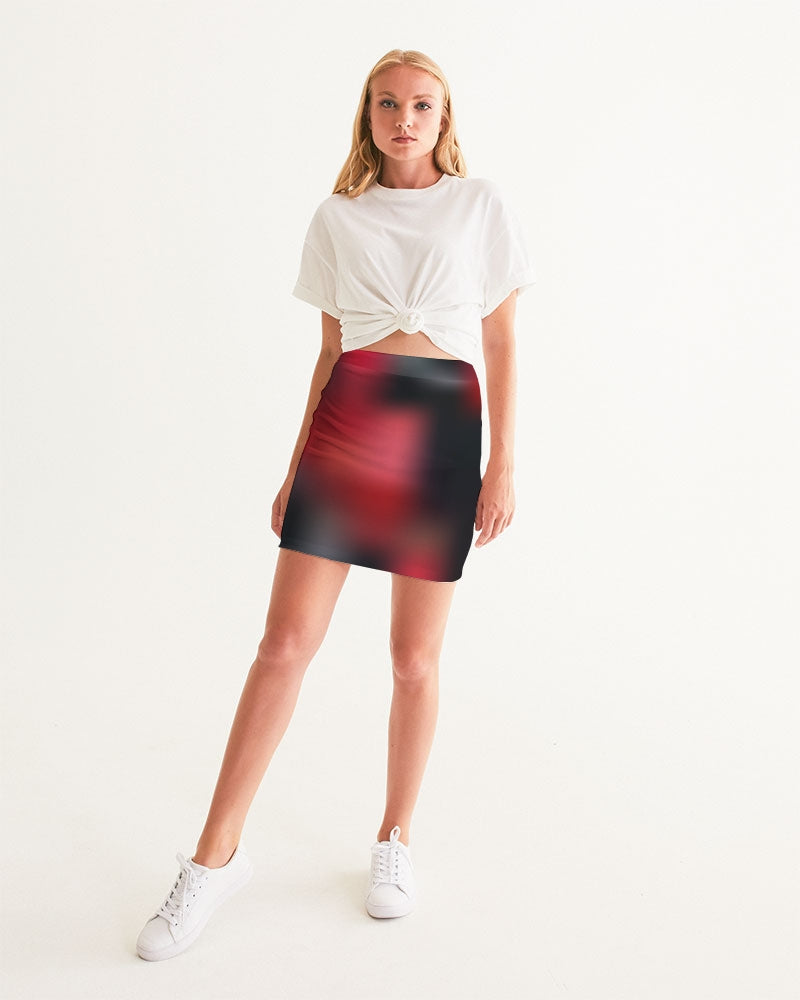 Cherry Bomb Women's Mini Skirt-cloth-Digital Rawness