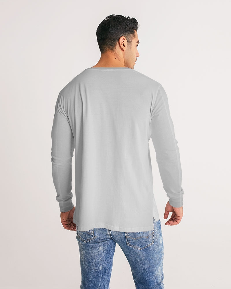 Grey Unlimited Men's Crew Neck Long Sleeve T-Shirt-cloth-Digital Rawness