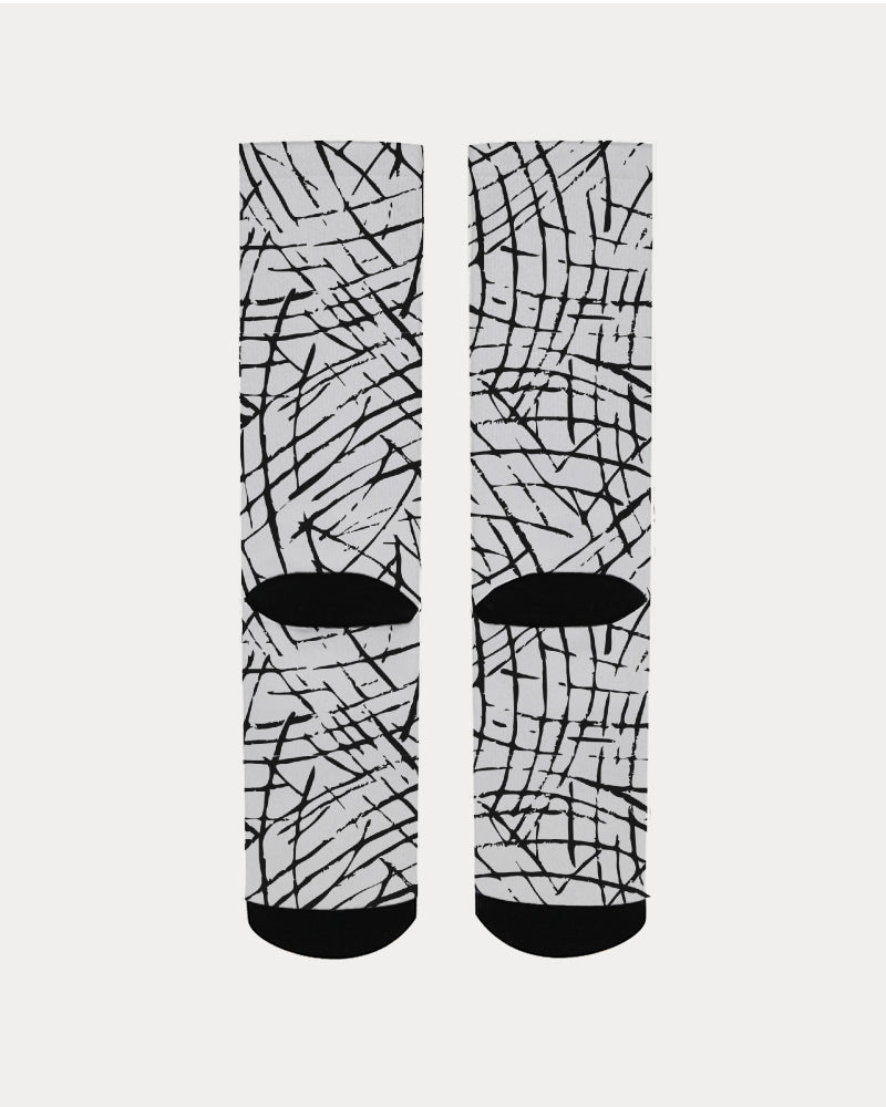 Lines and Pops Women's Socks-accessories2-Digital Rawness