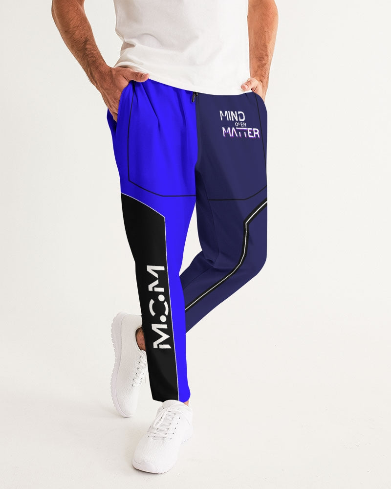 M.O.M Blue Men's Joggers Pants-M.O.M Collection-Digital Rawness