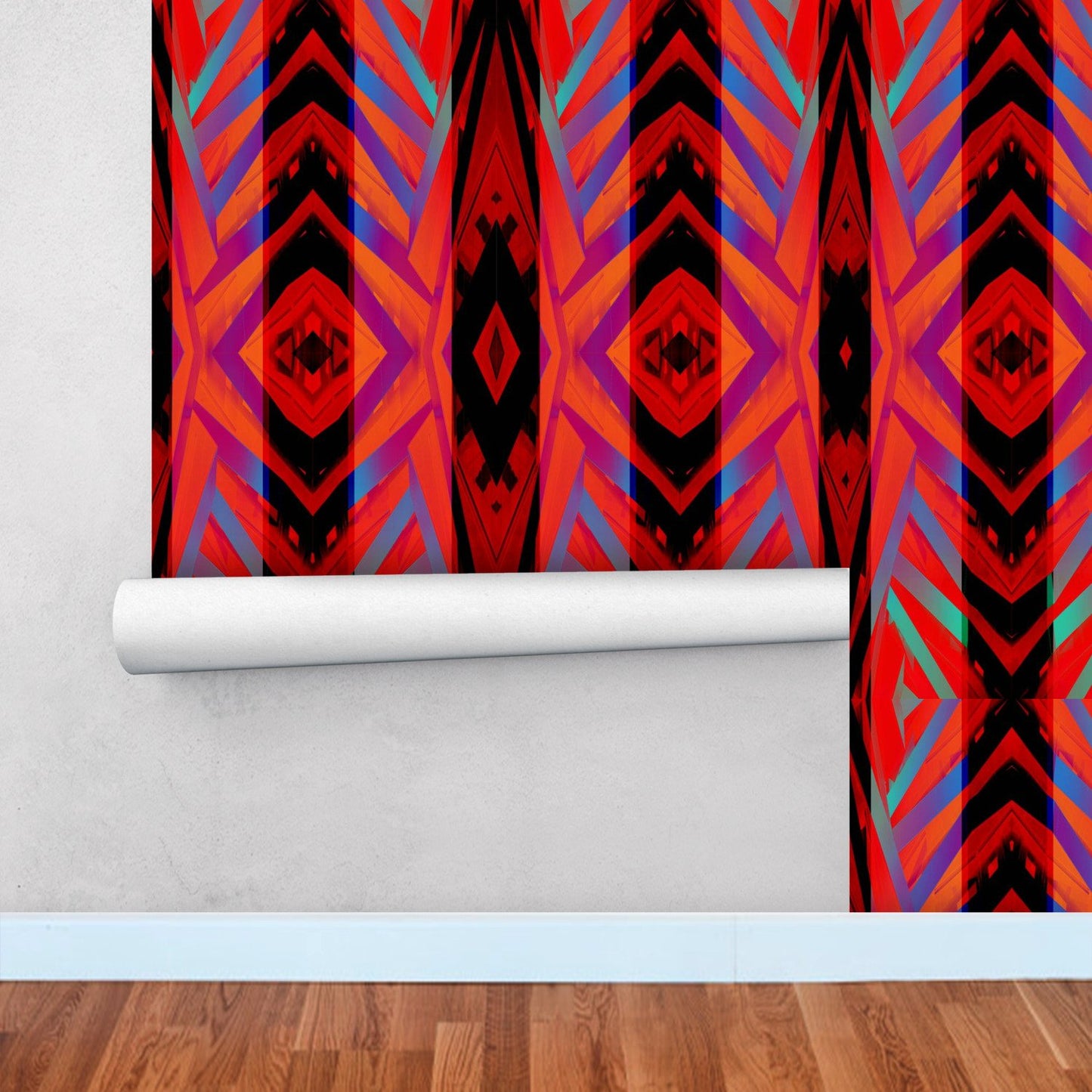 Chic Hippie African Tribal Wallpaper Roll-Wallpaper-Digital Rawness