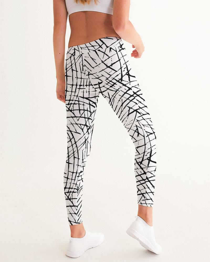 Lines and Pops Women's Fitness Leggings-cloth-Digital Rawness
