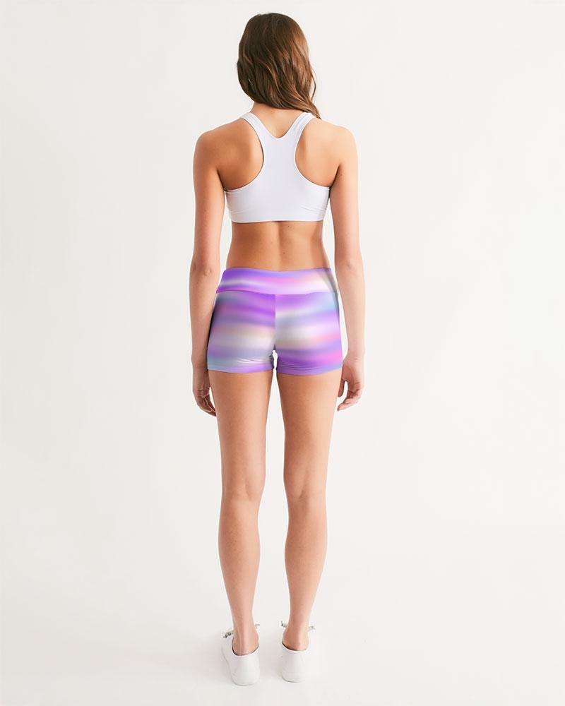 Pretty Punch Women's Yoga Short Leggings-cloth-Digital Rawness